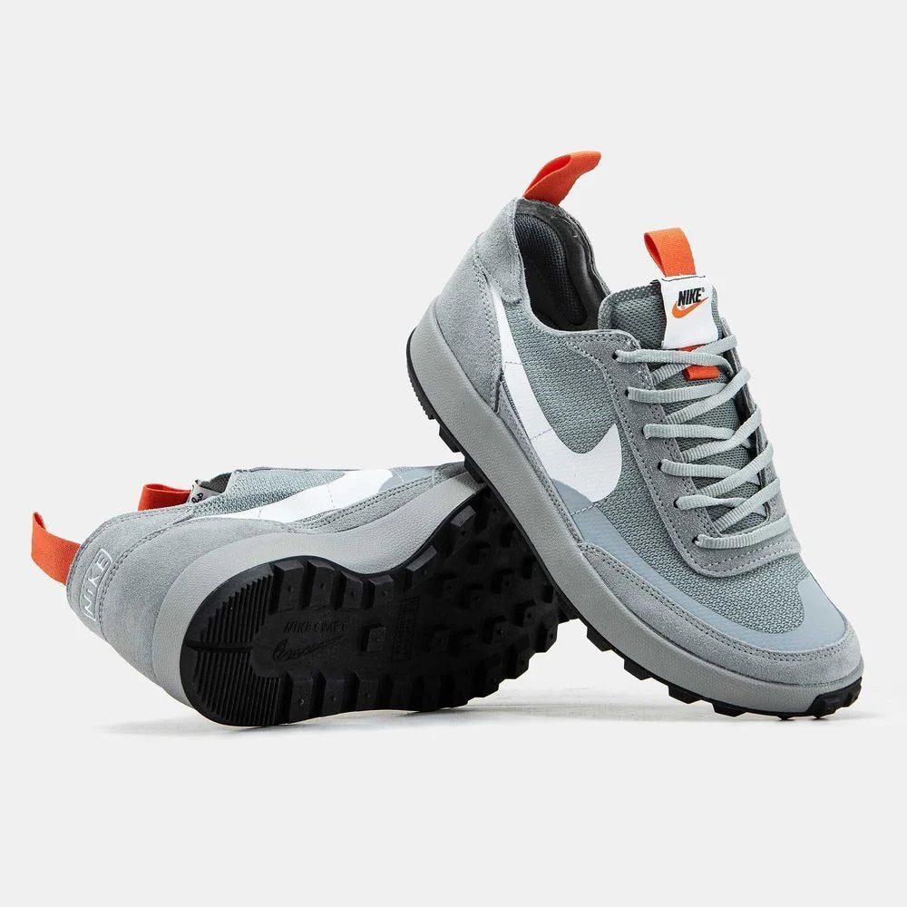 NIKE WAFFLE DEBUT – GRIS / BLANC / ORANGE