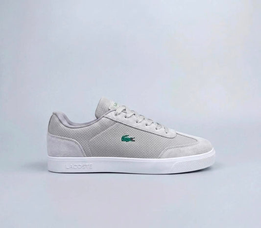 BASKETS LACOSTE GRISES