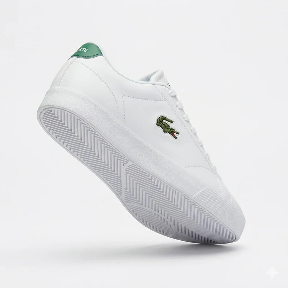 Lacoste Lerond Pro – Sneakers Homme Blanc/Vert | Élégance & Confort