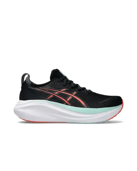ASICS Gel-Nimbus 27 Black / Coral Reef