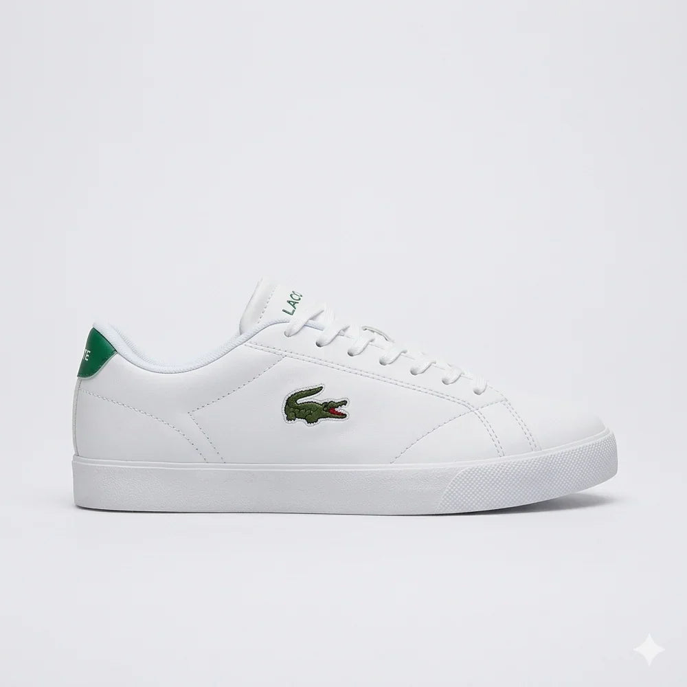 Lacoste Lerond Pro – Sneakers Homme Blanc/Vert | Élégance & Confort