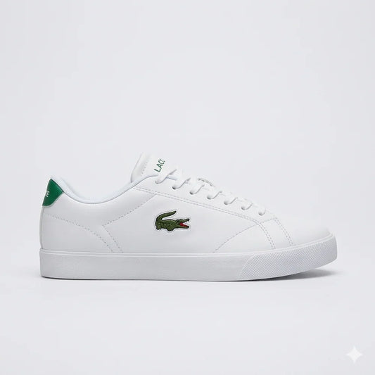 Lacoste Lerond Pro – Sneakers Homme Blanc/Vert | Élégance & Confort